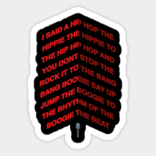 HIP HOP Sticker